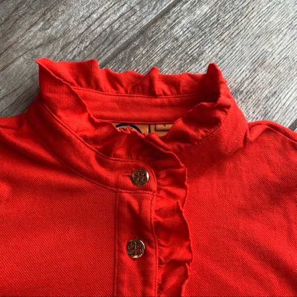 Tory Burch Ruffle Neck Top - Picture 4 of 8